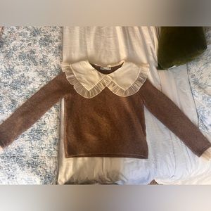 Zara collared sweater!